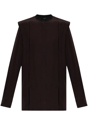 Victoria Beckham silk shirt - Brown