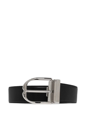 Bally logo-buckle belt - Black