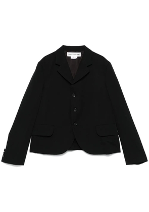 Comme Des Garçons Girl wool blazer - Black