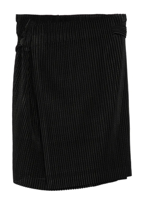 Homme Plissé Issey Miyake pleated skirt - Black