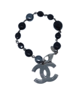 CHANEL Pre-Owned 2008 CC beaded bracelet - Silver