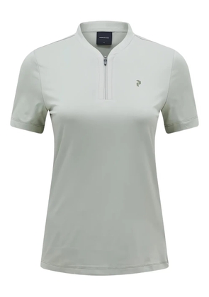 Peak Performance half-zip polo shirt - Green