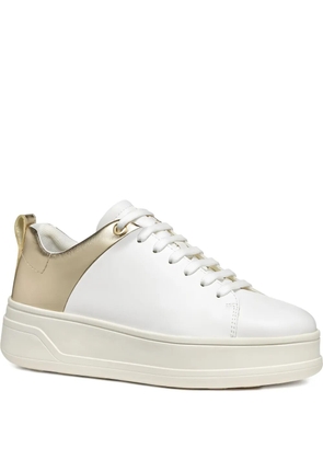 Geox Spherica panelled sneakers - White