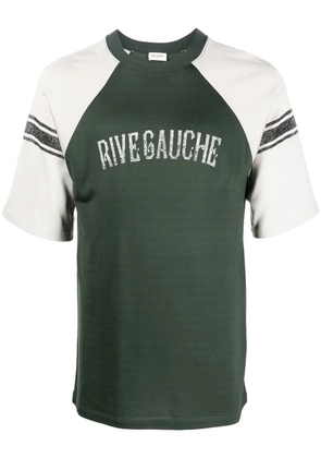 Saint Laurent Rive Gauche Raglan T-shirt - Green