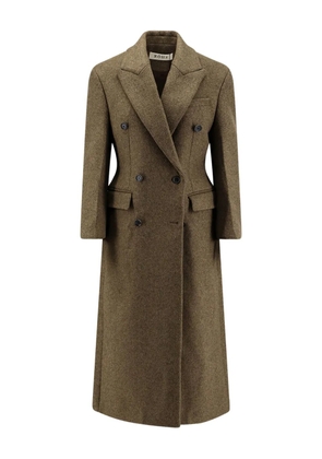 Róhe double-breasted coat - Green