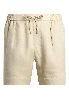 Ralph Lauren Purple Label pleated drawstring short - Neutrals