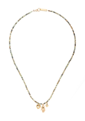 ISABEL MARANT charm necklace - Green