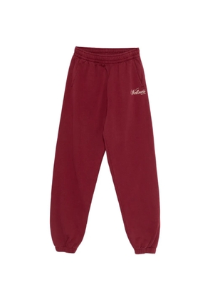 Sporty & Rich Soho logo track pants - Red