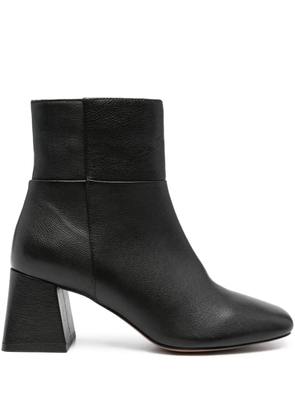 Geox 70mm Coronilla block-heel square-toe boots - Black