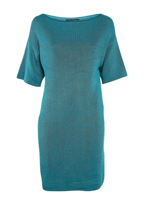 Polo Ralph Lauren Vintage 2024 ribbed-knit mini dress - Blue