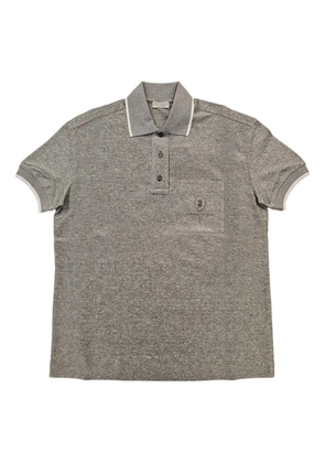 Brunello Cucinelli chest-pocket polo shirt - Grey