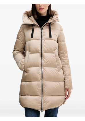 bomboogie hooded zip jacket - Neutrals