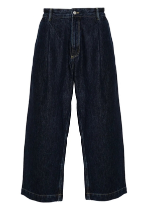 Studio Nicholson pleated jeans - Blue