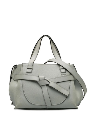Loewe Pre-Owned 2019 mini Gate two-way handbag - Grey