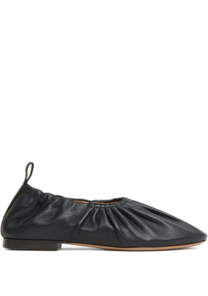 Mansur Gavriel Ruched Ballerina ballet flats - Black