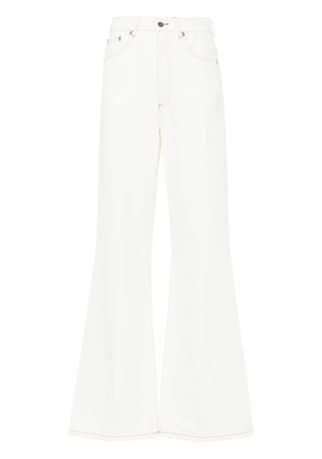 A.P.C. Clinteau high-rise wide-leg jeans - Neutrals