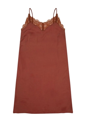 Love Stories Camelia silk night dress - Brown