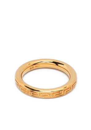 Versace Greek Key band ring - Gold
