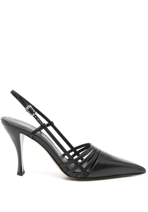 Michael Michael Kors 100mm leather pumps - Black