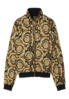 Versace Barocco jacquard sweatshirt - Black