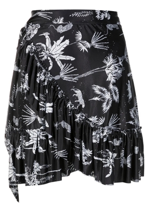 Lygia & Nanny Laurita ruffled minidress - Black