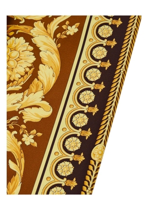 Versace Barocco print leggings - Brown