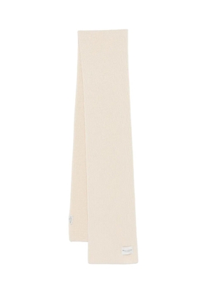 Marc O'Polo ribbed scarf - White