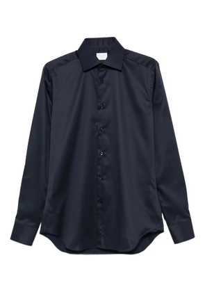 Xacus long-sleeve cotton shirt - Black