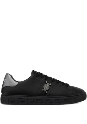 Versace Greca La Medusa-embellished sneakers - Black