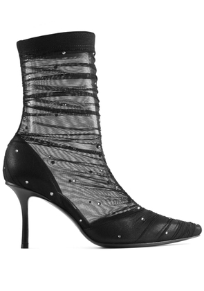 Jimmy Choo 85mm Lotta boots - Black