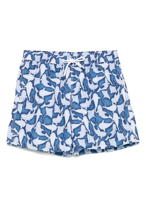 Fedeli Madeira swim shorts - Blue