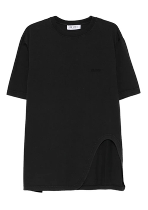 The Attico cotton T-shirt - Black