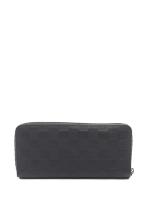 Louis Vuitton Pre-Owned 2021s Damier Infini Zippy wallet - Black