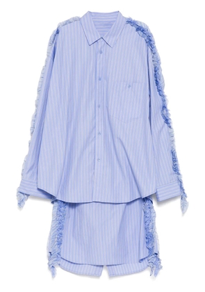 JNBY Side-detailed loose dress - Blue