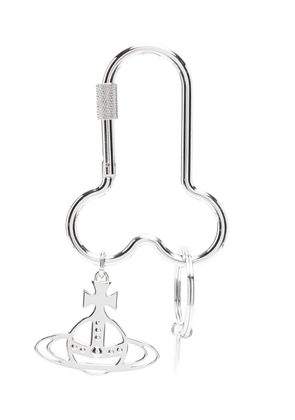 Vivienne Westwood Carabiner keyring - Silver