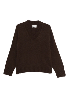 Marc O'Polo V-neck sweater - Brown