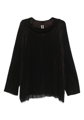 Rick Owens hooded tunic - Black