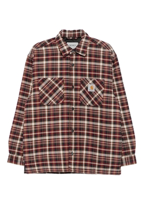 Carhartt WIP check-pattern shirt - Brown
