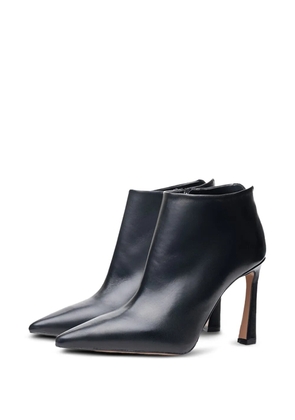 Poche Paris pointed-toe ankle boots - Black