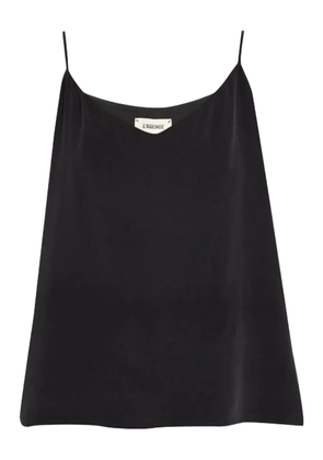 L'Agence V-neck top - Black