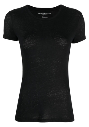 Majestic Filatures crew-neck short-sleeve T-shirt - Black
