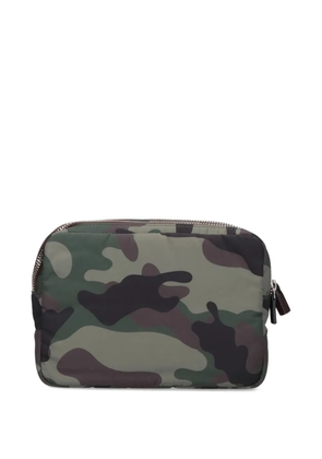 Anya Hindmarch camouflage zip pouch - Green