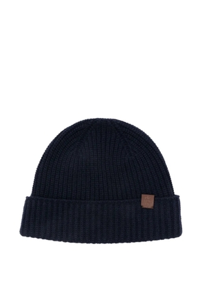 Eleventy ribbed-knit beanie - Blue