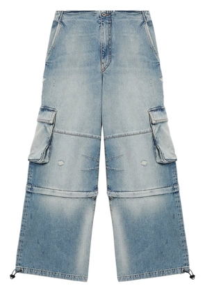 We11done cargo jeans - Blue