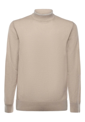Eleventy turtleneck sweater - Neutrals