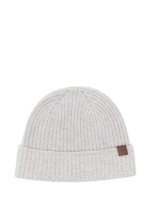 Eleventy ribbed-knit beanie - Grey