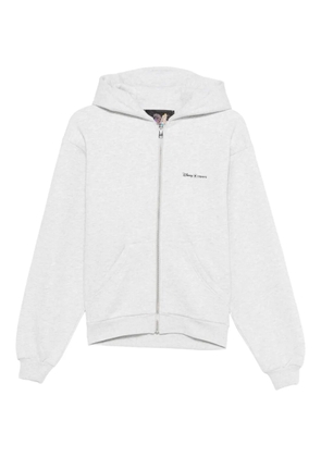 Coperni x Disney Crown zip-up hoodie - Grey