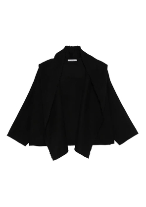 Dusan open-front jacket - Black
