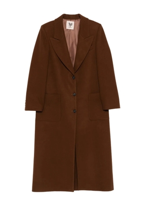Aniye By Janis single-breasted coat - Brown