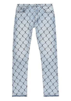GALLERY DEPT. Cage slim-leg jeans - Blue